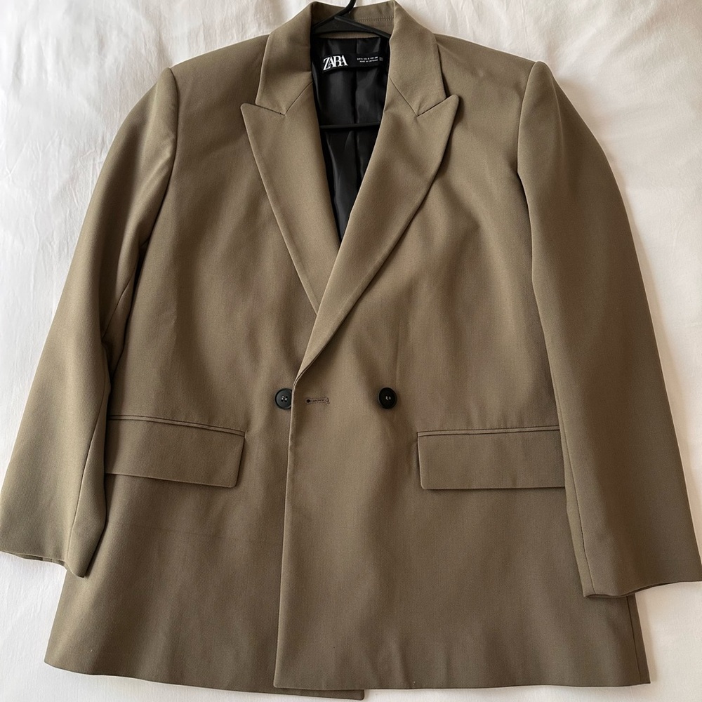 Zara Blazer - Forest Green - Small